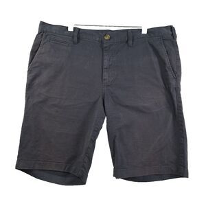 14th & Union Slim Fit Chino Shorts NORDSTROM Men's Size 38 Blue 10" inseam